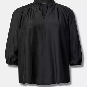 Torrid Peasant Raglan Blouse NWT 1